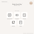 Bright Spark Bag — Stationery (4–9 yrs) — concept mockup, real photo to follow