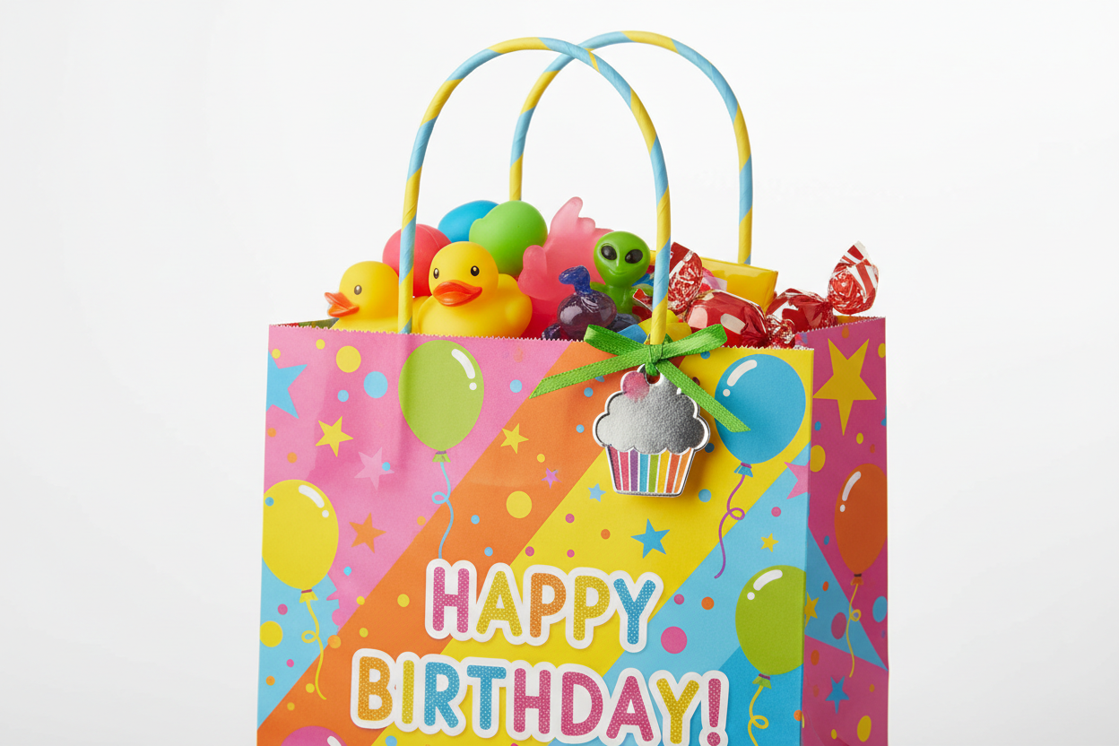 Bolsa cumpleaños Little Lux Classic lista para entregar - goodie bag infantil