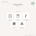 Rising Star Bag — General Mini — concept mockup, real photo to follow