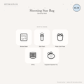 Shooting Star Bag — General Midi — concept mockup, real photo to follow